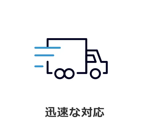 迅速な対応