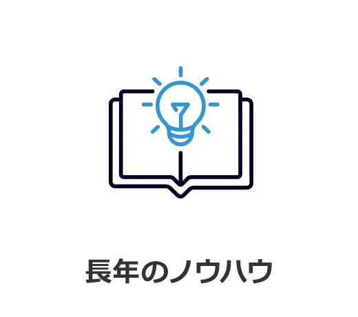 長年のノウハウ