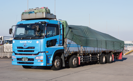 重量トレーラ車